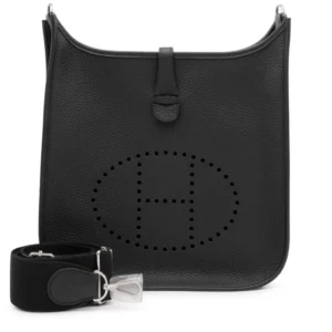 1:1 Hermès Replica - Black Clémence Evelyne III 29