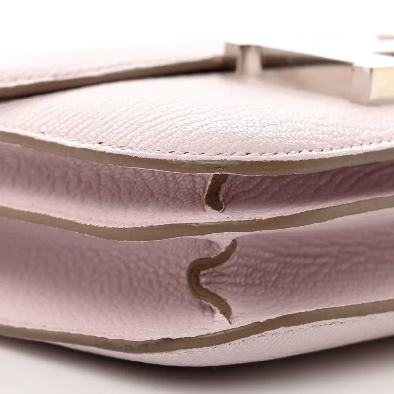 1:1 Hermès Replica – Chevre Mysore Constance 18 Mauve Pale - Premium Alternative Bag