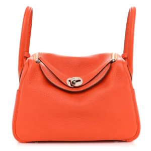 1:1 Hermès Replica - Clémence Lindy 26 Orange