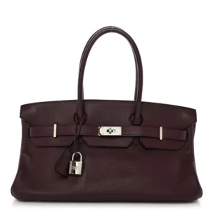 1:1 Hermès Replica - Taurillon Clemence JPG Birkin II 42 Prune