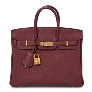 1:1 Hermès Replica - Togo Birkin 25 Rouge H | Top Tier Quality