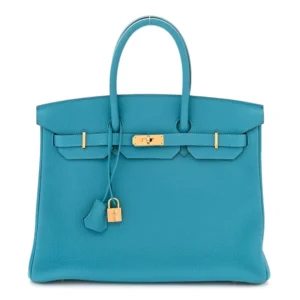 1:1 Hermès Replica - Togo Birkin 35 Turquoise