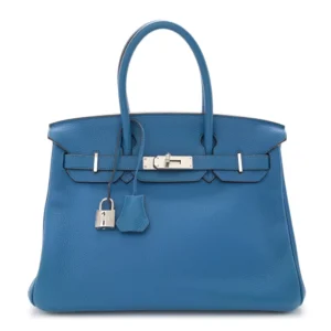 Artisan-Grade Hermès Dupes | Clemence Birkin 30 Mykonos