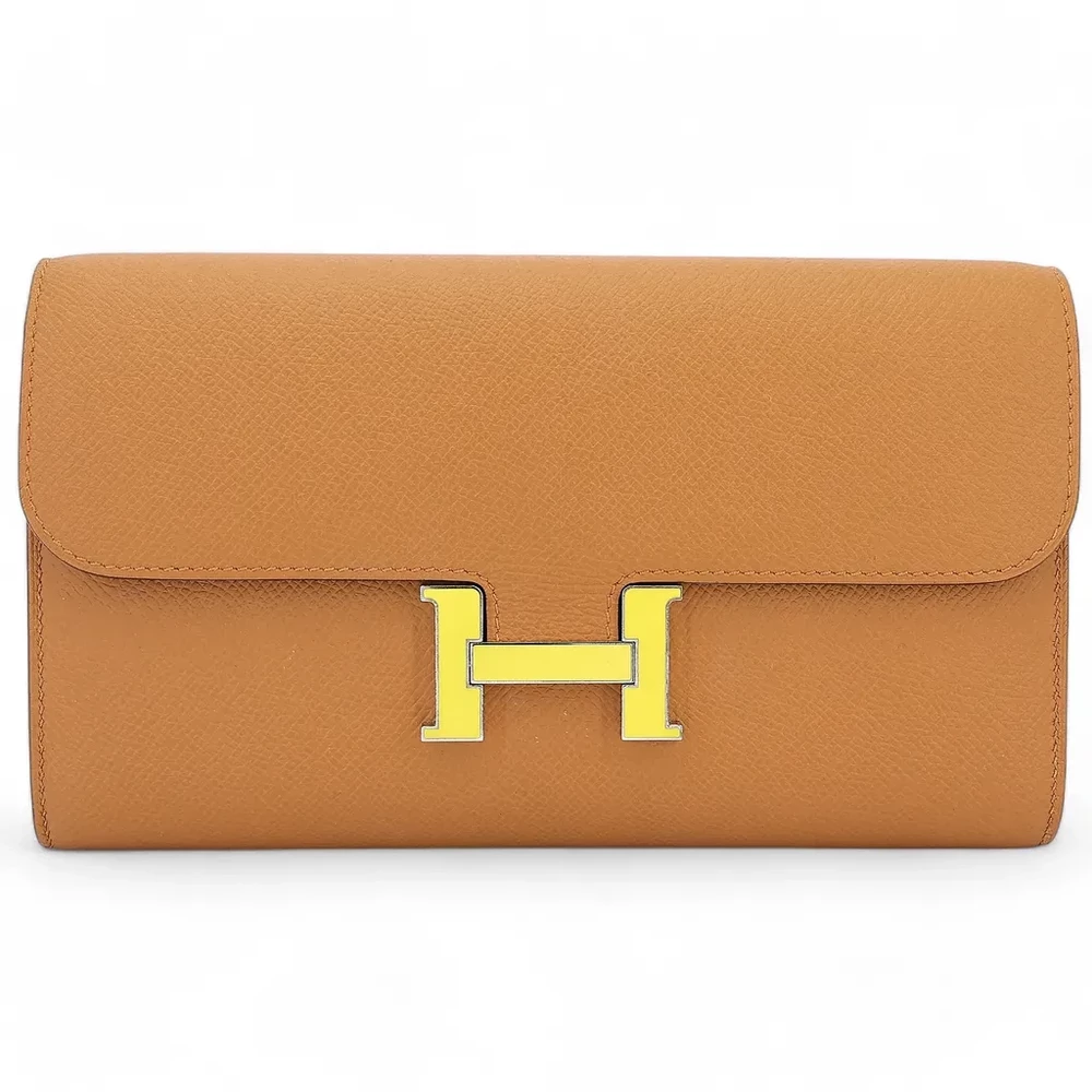 Artisan-Grade Hermès Dupes – Constance To Go Sesame Epsom Enamel - Designer Inspired Luxury Bag