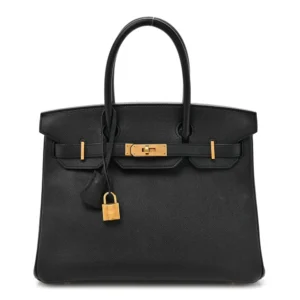 Artisan-Grade Hermès Dupes - Epsom Birkin 30 Black