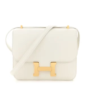 Artisan-Grade Hermès Dupes – Evercolor Constance 18 White