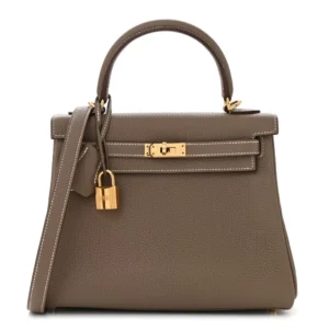 Artisan-Grade Hermès Dupes - Kelly 25 Retourne Togo Etoupe