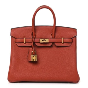 Artisan-Grade Hermès Dupes - Togo Birkin 25 Cuivre
