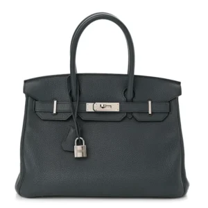 Artisan-Grade Hermès Dupes | Togo Birkin 30 Bleu Orage