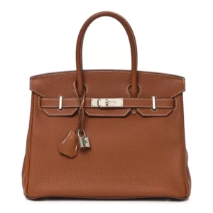 Artisan-Grade Hermès Dupes - Togo Birkin 30 Gold