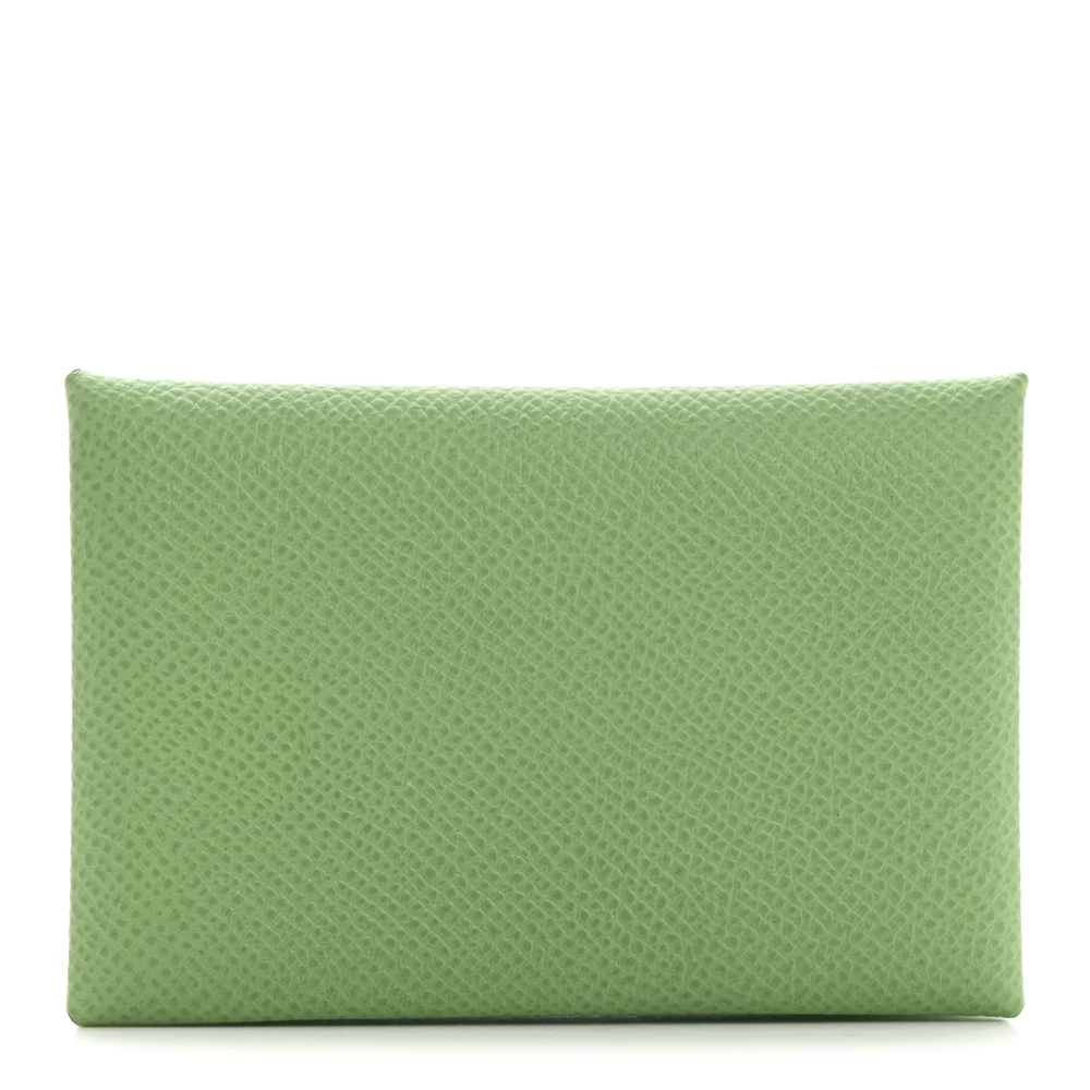 Best Replica Hermès – Calvi Card Case Vert Criquet Epsom - Premium Alternative