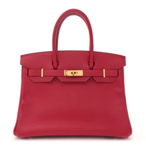 Best Replica Hermès - Epsom Birkin 30 Rouge Casaque