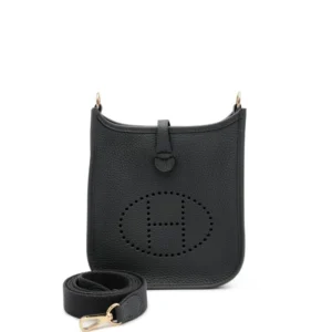 Best Replica Hermès Gris Misty Clémence Mini Evelyne 16