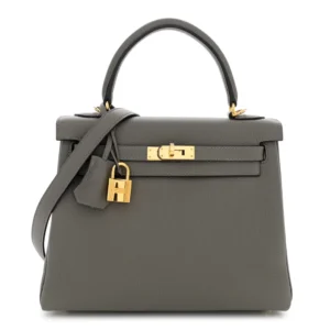 Best Replica Hermès – Kelly 25 Retourne Togo Gris Meyer