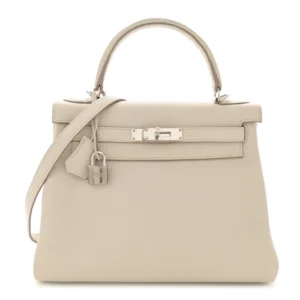 Best Replica Hermès - Kelly 28 Togo & Matte Alligator Beton