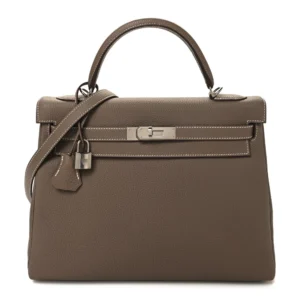 Best Replica Hermès Kelly 32 Retourne Togo Etoupe | Top Tier