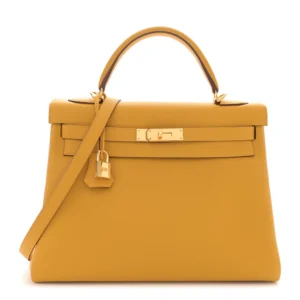 Best Replica Hermès Kelly 32 Togo Jaune Ambre | Top Quality