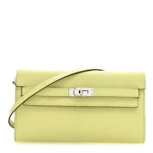 Best Replica Hermès Kelly Wallet Chevre Jaune Bourgeon