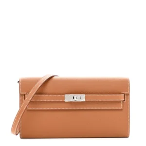 Best Replica Hermès Kelly Wallet To Go Epsom Gold | Top Tier Hermès
