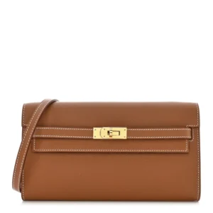 Best Replica Hermès Kelly Wallet To Go Evercolor Gold | Shop Now
