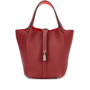 Best Replica Hermès – Rouge H Orange Verso Picotin 18