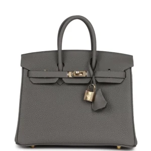 Hermès Birkin 25 Gris Meyer Togo - Artisan-Grade Dupes