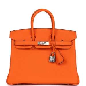 Hermès Birkin 25 Orange Minium Togo - High-End Inspired