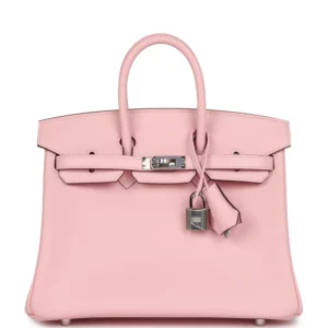 Hermès Birkin 25 Rose Sakura Swift - Mirror Quality Replicas