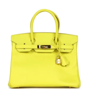Hermès Birkin 30 Lime Epsom - 1:1 Replica