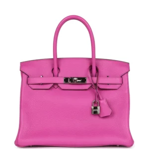 Hermès Birkin 30 Magnolia Clemence - 1:1 Replica