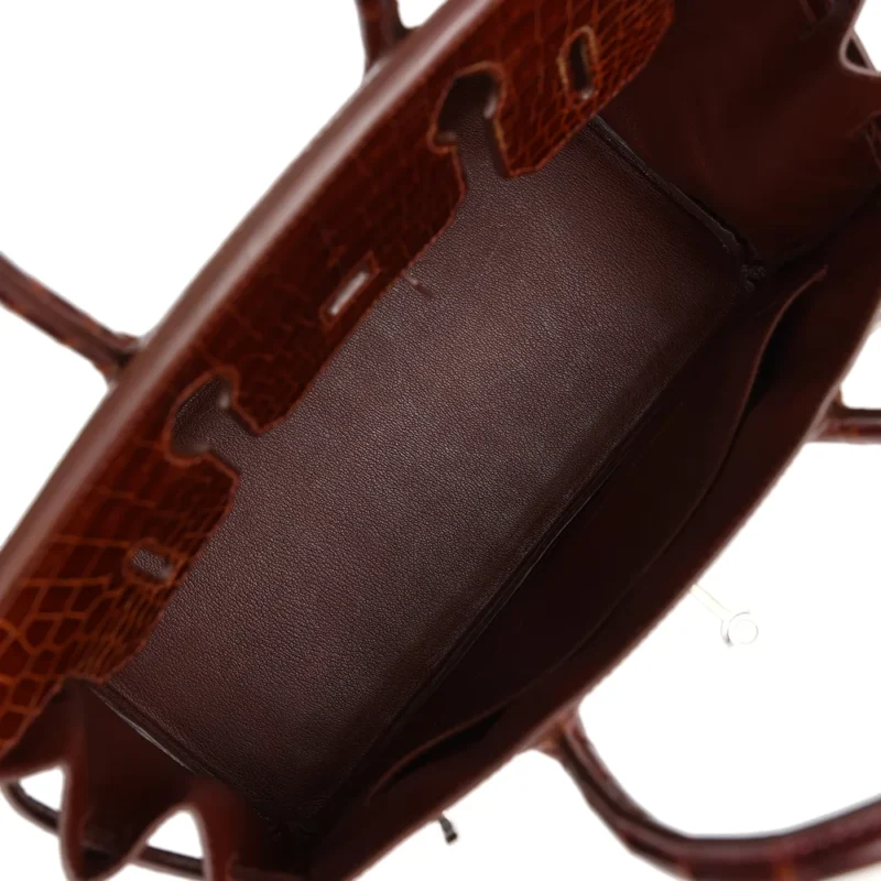 Hermès Birkin 30 Miel Niloticus Crocodile - Mirror Quality Replicas - Image 5