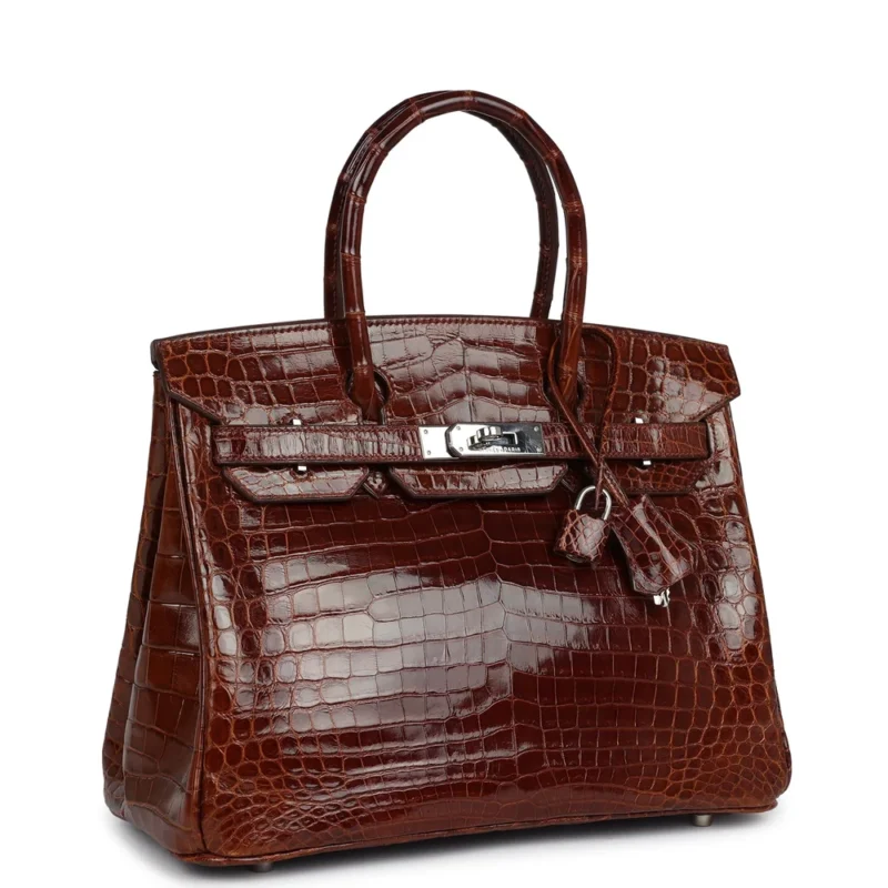 Hermès Birkin 30 Miel Niloticus Crocodile - Mirror Quality Replicas - Image 6