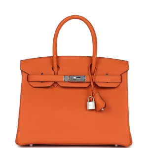 Hermès Birkin 30 Orange Togo - Best Replica