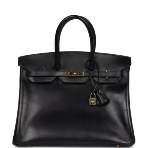 Hermès Birkin 35 Black Box - Premium Replica