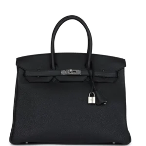 Hermès Birkin 35 Black Togo - Mirror Quality Replicas