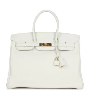 Hermès Birkin 35 Clemence Gold - Mirror Quality Replicas