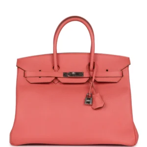 Hermès Birkin 35 Flamingo Epsom - Premium Replica