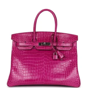 Hermès Birkin 35 Scheherazade Crocodile - Best Replica