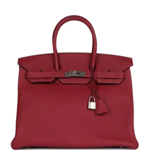 Hermès Birkin Rouge Grenat Togo - High-End Inspired