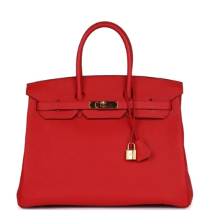 Hermès Birkin Rouge Tomate Epsom - Artisan-Grade Dupes