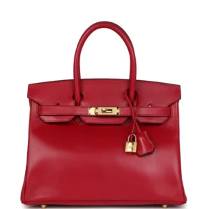 Hermès Birkin Rouge Vif Tadelakt - 1:1 Replica