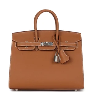 Hermès Birkin Sellier 25 Gold Epsom - 1:1 Replica
