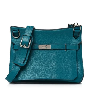 Hermès Clemence Jypsière 28 Bleu Izmir - Mirror Quality Replicas