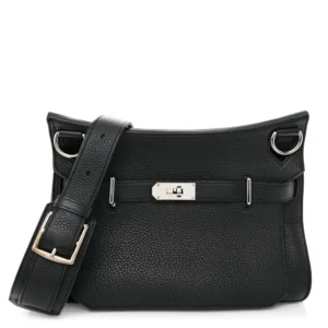 Hermès Clemence Jypsière 31 Black - High-End Inspired
