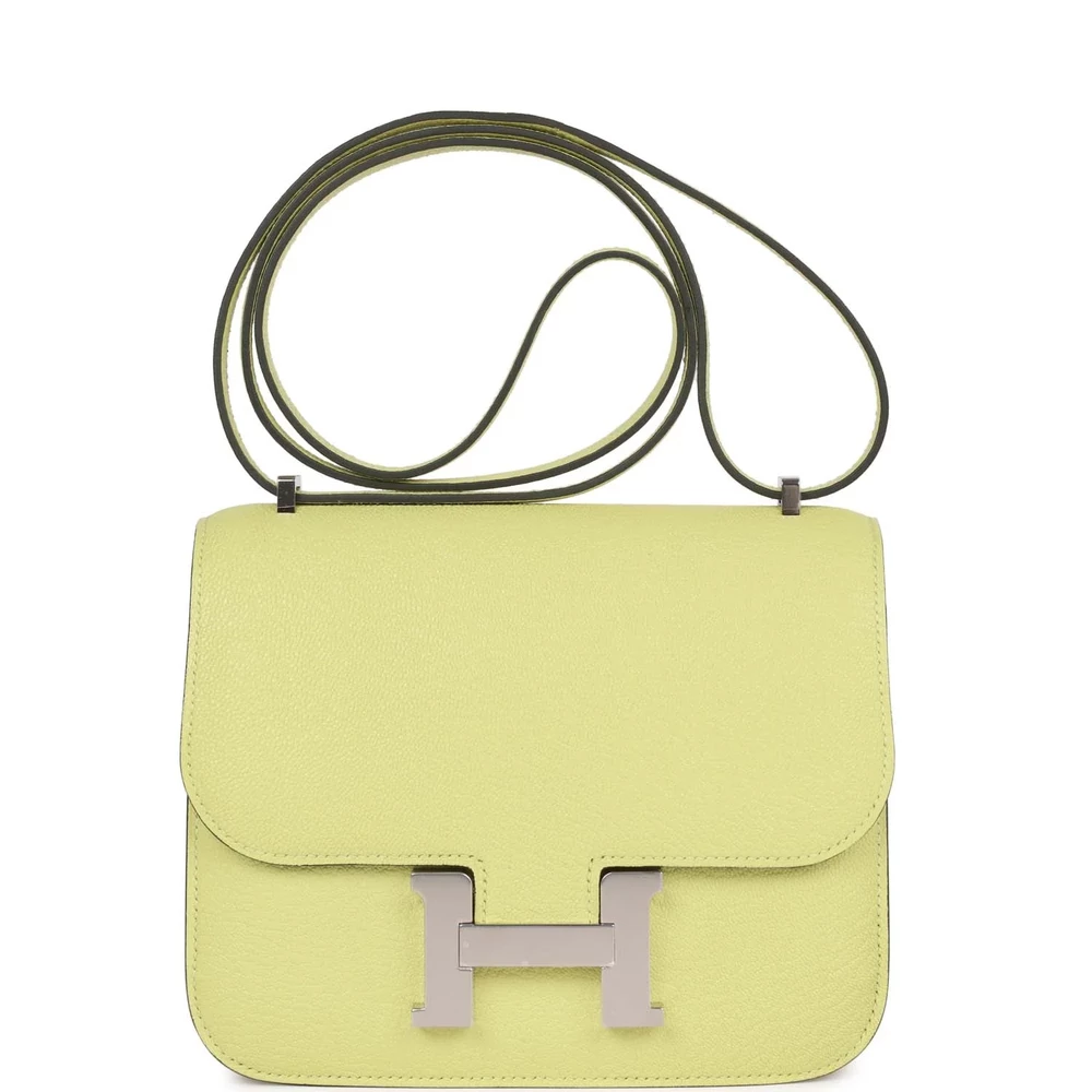 Hermès Constance 18 Jaune Bourgeon Chevre – Mirror Quality Replicas - Premium Alternative Bag