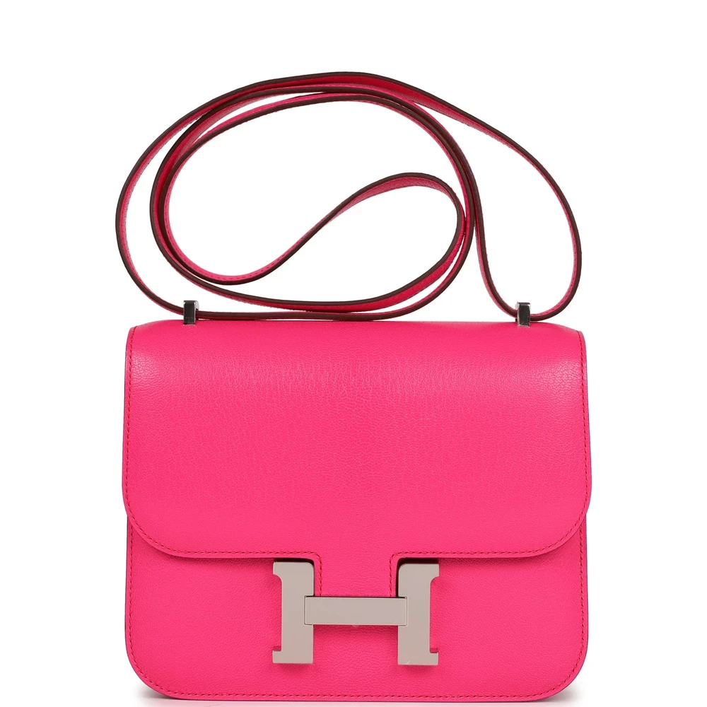 Hermès Constance 18 Rose Pop Chevre Chamkila – Best Replica - Premium Alternative Bag