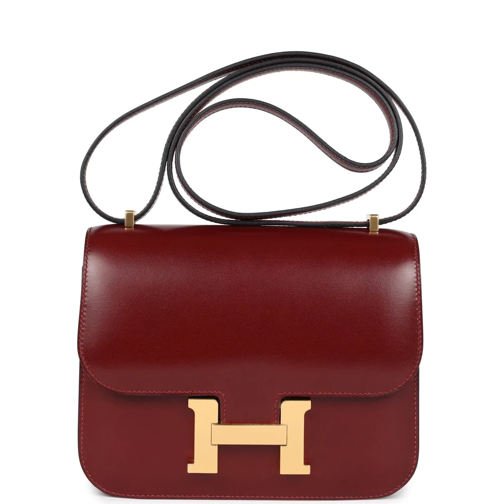 Hermès Constance 18 Rouge H Box Gold – Artisan-Grade Dupes - Premium Alternative