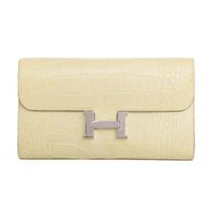 Hermès Constance To Go Jaune Bourgeon Alligator - High-End Inspired