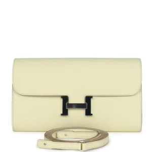 Hermès Constance Wallet Jaune Milton Palladium - Mirror Quality Replicas