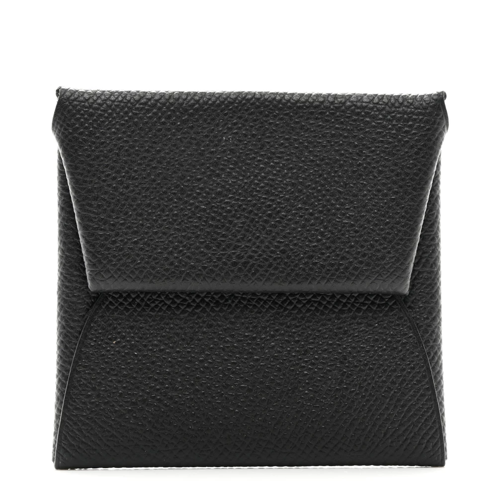 Hermès Epsom Bastia Coin Purse Black – Premium Replica - Premium Alternative Bag